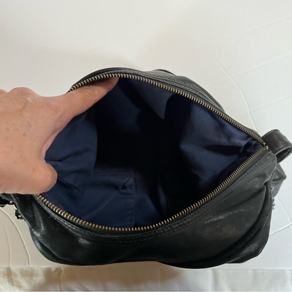 Cole Haan Maria Sharapova Collab buttery soft Lamb Leather small black h… - Picture 11 of 15